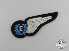 A Second War Royal Australian Air Force (Raaf) Engineer (E) Wing