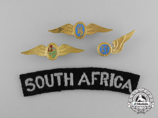 four_south_african_air_force(_saaf)_items_e_6902
