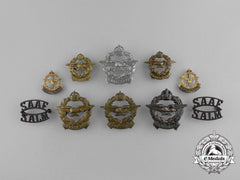 Ten South African Air Force (Saaf) Badges