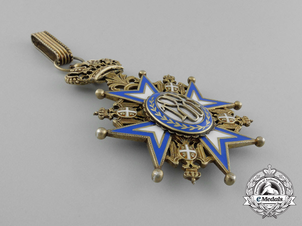 a_serbian_order_of_st._sava;3_rd_class_commander_e_6922