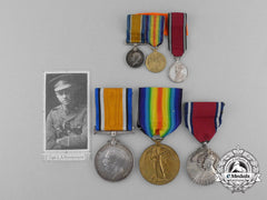 A First War Group To Captain Lyman Abraham Henderson; 3Rd Infantry Battalion