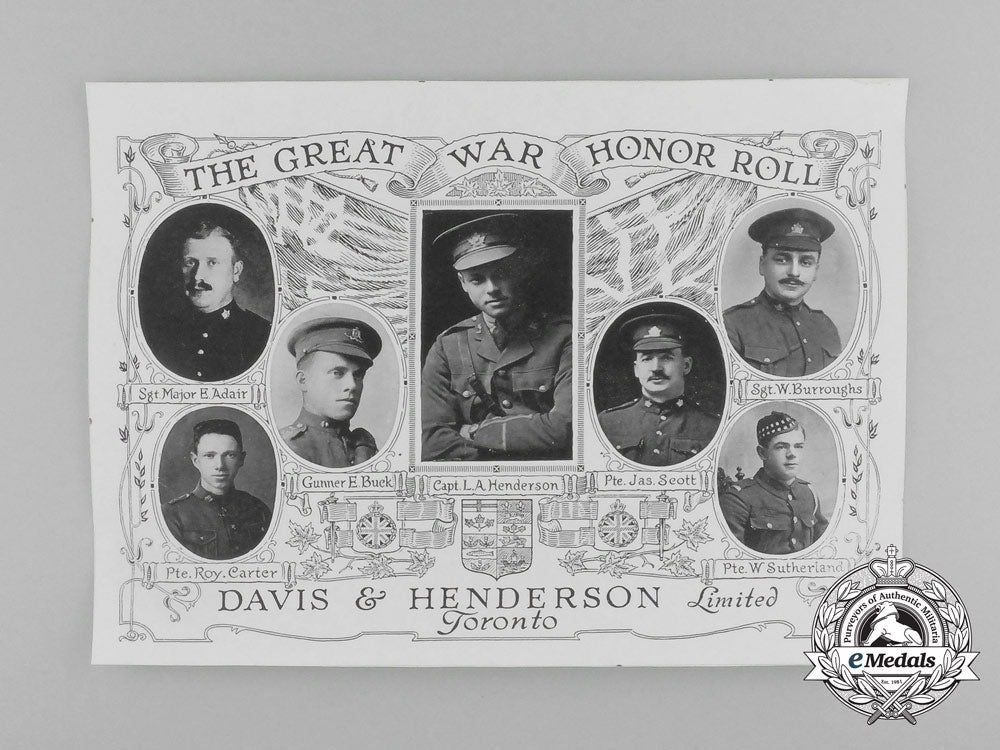 a_first_war_group_to_captain_lyman_abraham_henderson;3_rd_infantry_battalion_e_6996_1