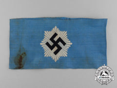 A Rlb (Air Raid Protection League) Member’s Armband; 2Nd Type By Bevo Wuppertal