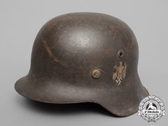 A Single Decal M42 Wehrmacht Heer (Army) Stahlhelm By Vereinigte Deutsche Nickelwerke