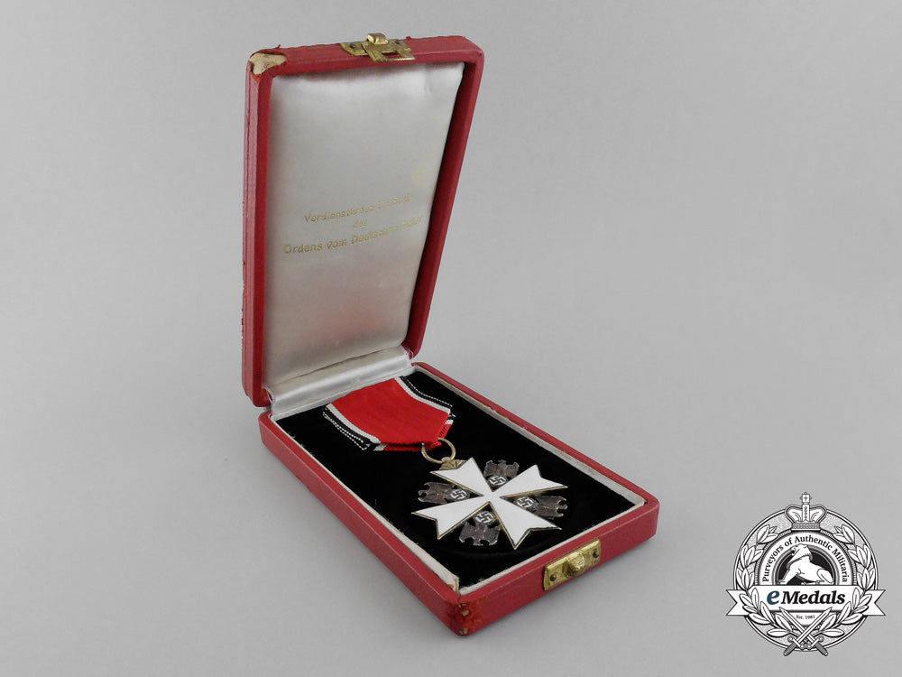 a_german_eagle_order_by_godet;_third/_fifth_class_cross_with_case_e_7230