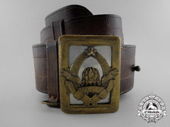 A Second War Yugoslav Partisan's High Ranking Officer's Belt Buckle