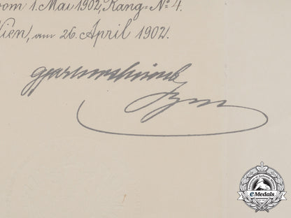a_pre_second_war_austrian_document_group_to_senior_staff_doctor1_st_class_e_7319