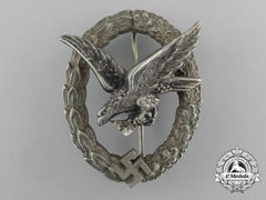 A Luftwaffe Air Gunner's & Flight Engineers Badge By Juncker