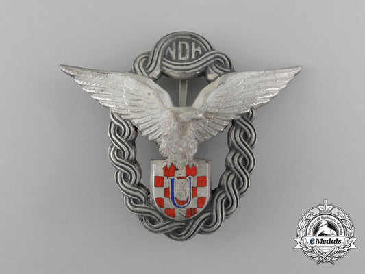 a_mint_condition_second_war_croatian_pilot's_badge;_type_ii_e_7486