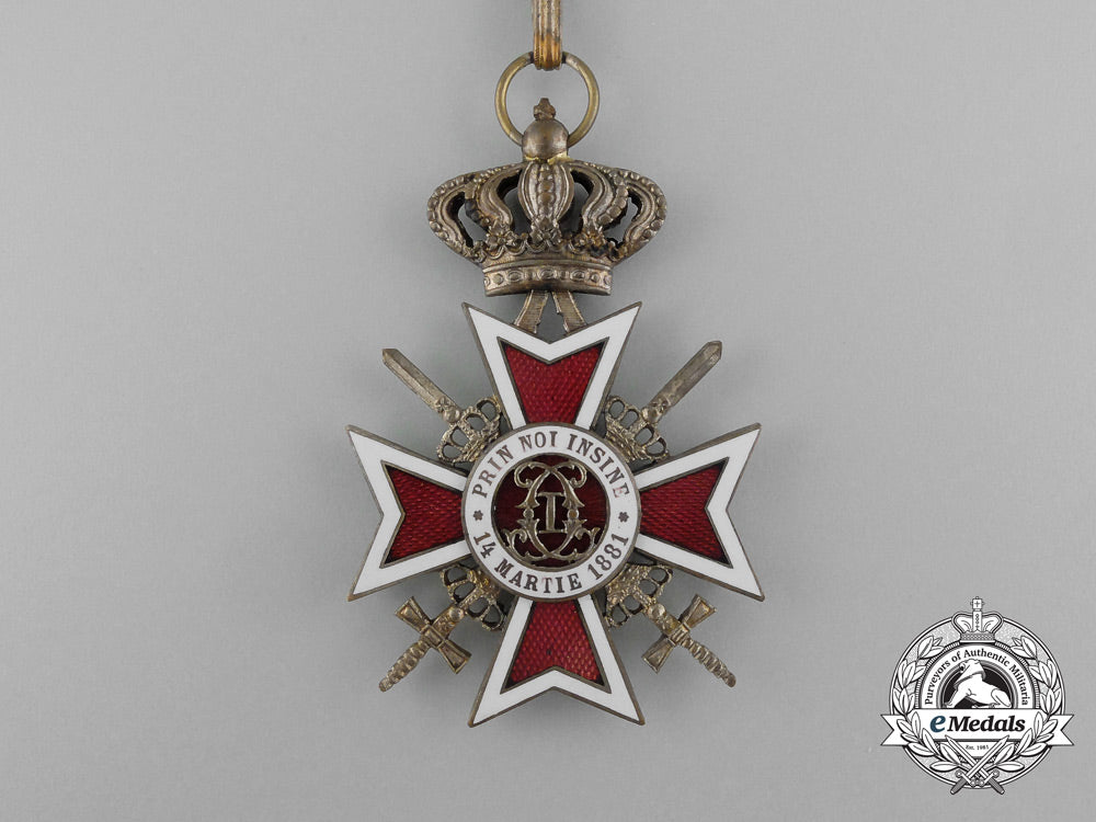 romania,_kingdom._a_crown_order_with_swords,_commander's_badge_e_7498