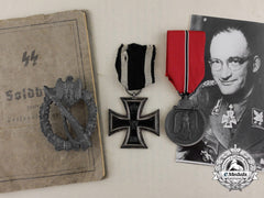 A Group To Von Gotberg; Ss & Police Commander Of Central Russia