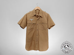A Mint Luftwaffe Short-Sleeved Tropical Shirt
