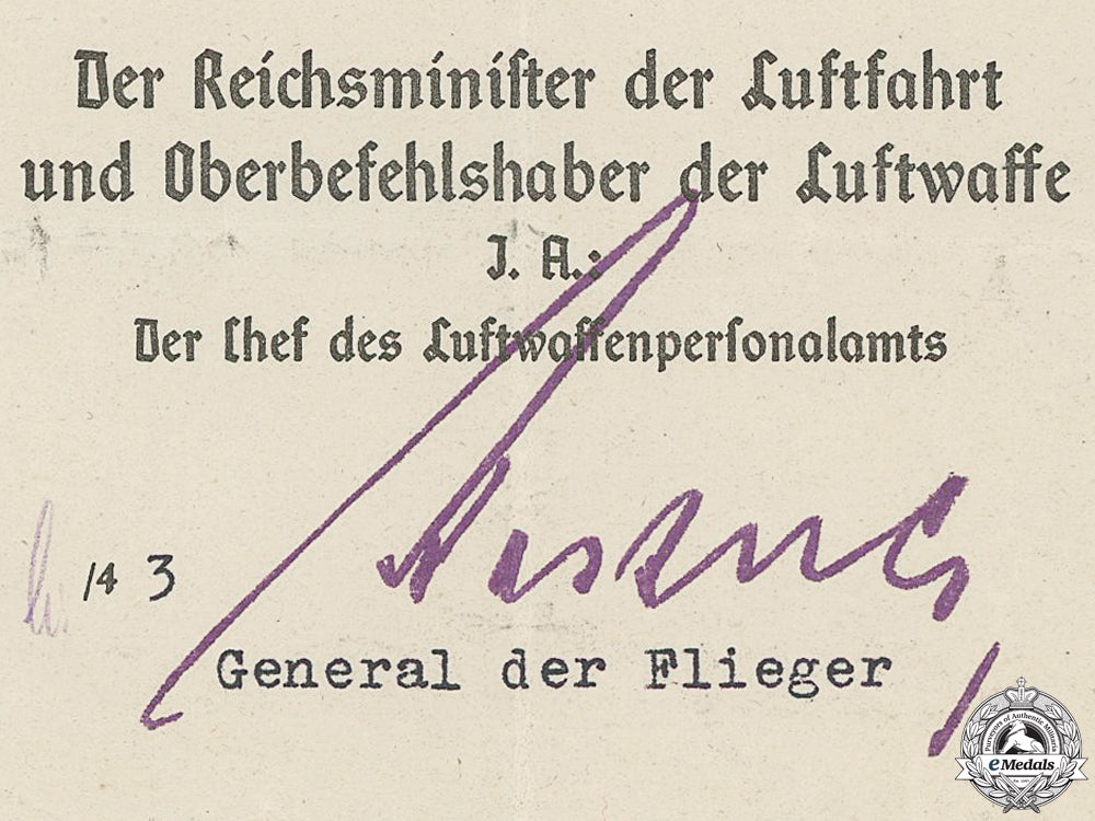 an_award_document_for_luftwaffe_pilot's_badge_e_759