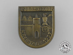 A 1937 Nsdap Cottbus District Council Day Badge