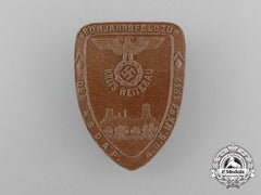A 1939 Nsdap District Wetterau Springtime Expedition Badge By Kreuter Of Glessen