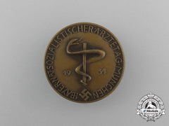 A 1934 1St Bavarian Day Of National Socialist Doctors In Munich Badge