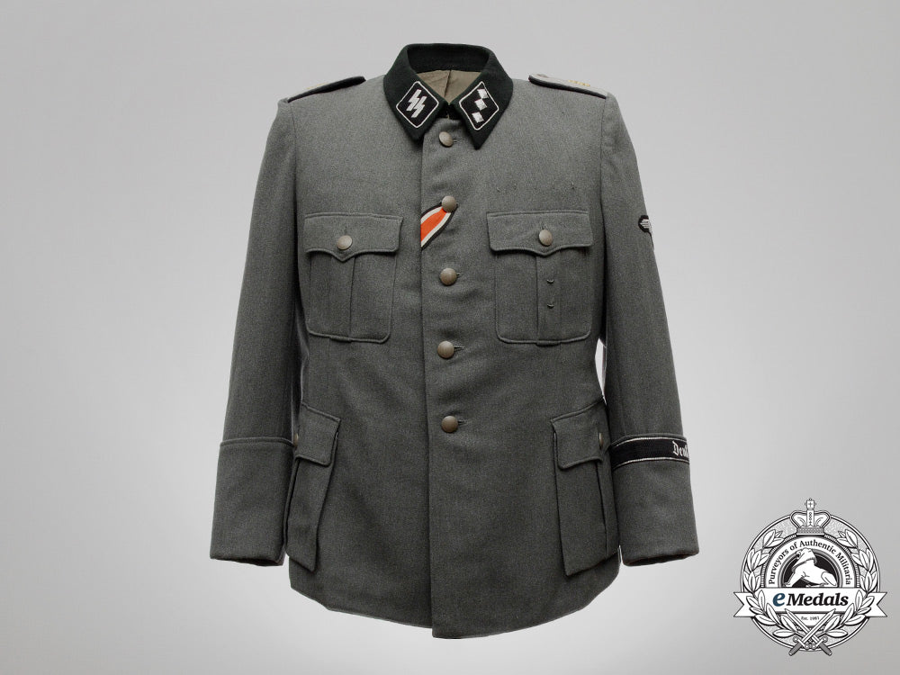 A Field Grey WaffenSs Sturmführer Medical Officer