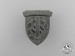 A 1939 Sa/Hj Aflenz Winter Championships Badge By Ulbricht Of Vienna