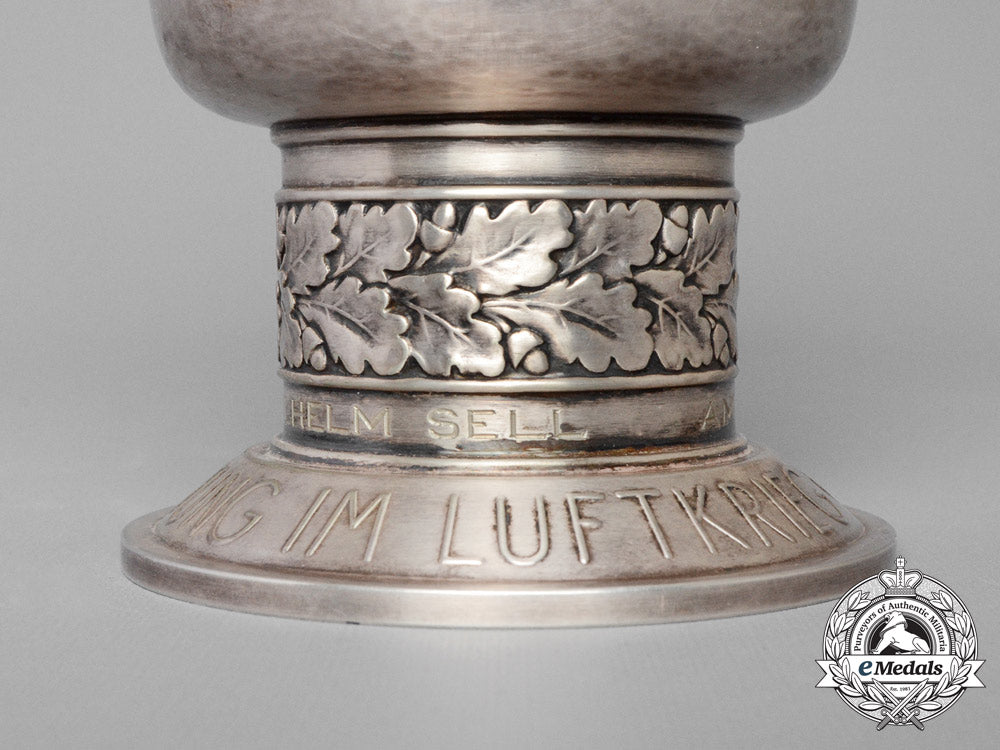 a_luftwaffe_honour_goblet_to_knight’s_cross_recipient_hauptmann_wilhelm_sell_e_8007