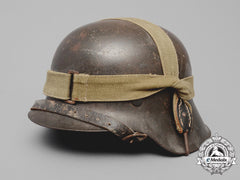 Germany, Heer. An M42 Wehrmacht Stahlhelm With A M31 Bread Bag Strap