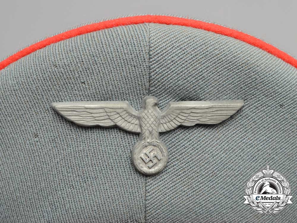 a_wehrmacht_flak/_artillery_parade_waffenrock_nco’s_visor_cap_e_8058