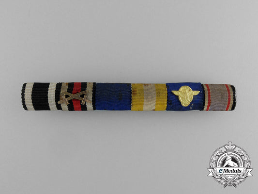 a_first&_second_war_german_police_long_service_medal_ribbon_bar_e_8160