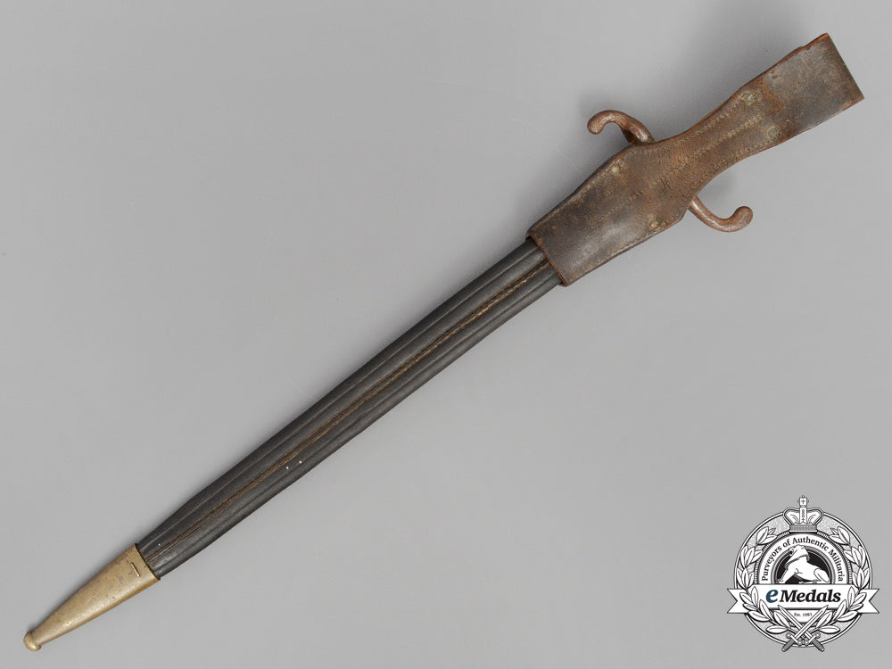 a_franco-_prussian_war_saxon_enlisted_man's_belt_with_buckle_and_m1871_bayonet_e_8208_1
