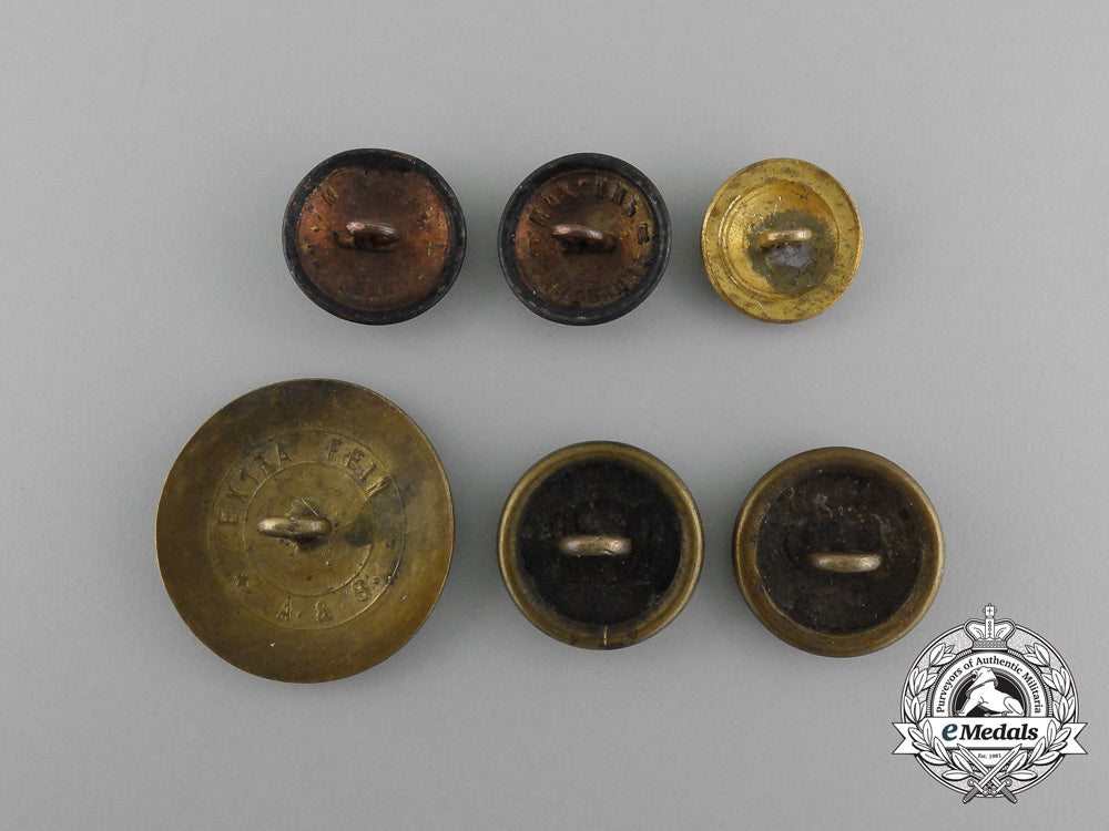 six_first_war_period_european_military_buttons_e_8268