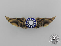 A Republic Of China Air Force Basic Pilot Badge