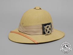 A Second War Highland Regiment Wolseley Pith Helmet