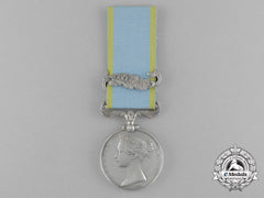 A Crimea Medal To Able Seaman Rd Smith; H.m.s. St. Jean D'acre