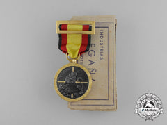 A Mint Boxed 1936 Spanish Civil War Campaign Medal By Industrias Egana