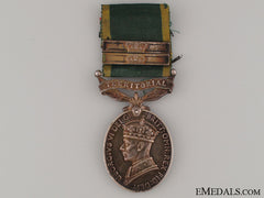 Efficiency Medal - Territorial & 2 Bar