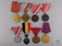 Eight European Medals And Awards