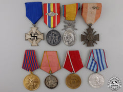 International. Eight European Medals & Awards