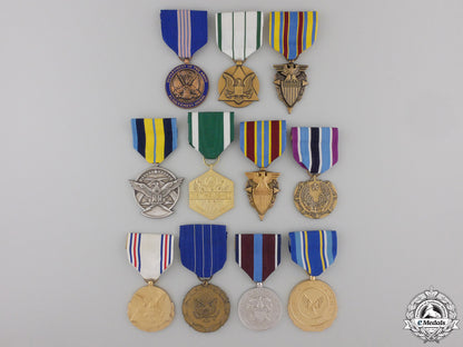 eleven_american_campaign_and_service_medals__eleven_american_5589711cb227e