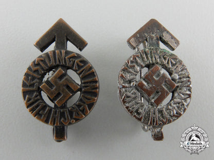 two_miniature_h_j_proficiency_badges_em101a