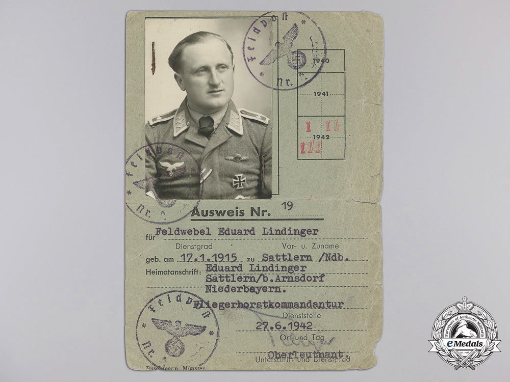 germany,_luftwaffe._an_award_group_to_honor_goblet&_kc_recipient_eduard_lindinger_em19d_1_2_2_1