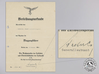 germany,_luftwaffe._an_award_group_to_honor_goblet&_kc_recipient_eduard_lindinger_em19e_1_2_2_1