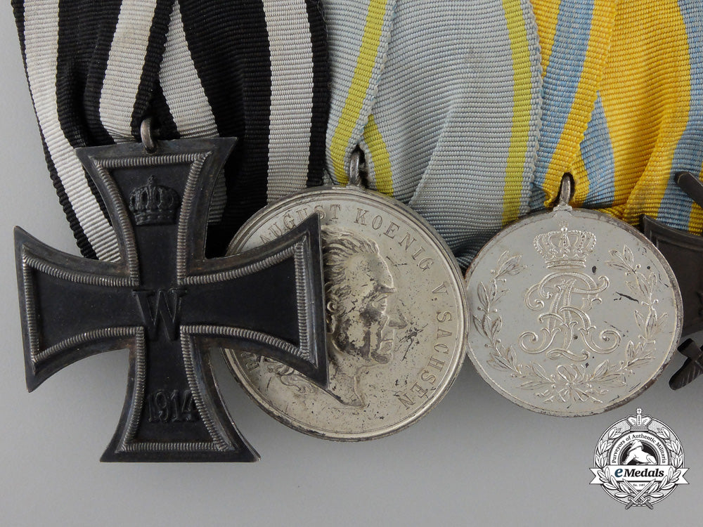 a_first_war_german_imperial&_reich_police_six_piece_medal_bar_em258b