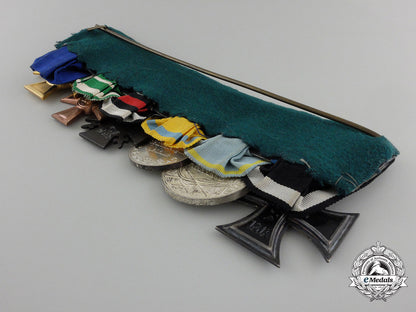 a_first_war_german_imperial&_reich_police_six_piece_medal_bar_em258e