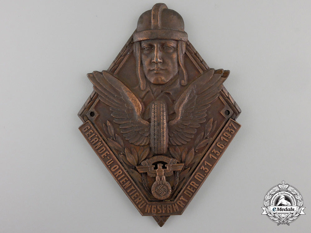 an1937_nskk_terrain_orientation_motorcycle_plaque_em268a