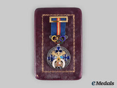 Spain, Facisist Period. A Medal For Sport Merit, Ii Class Silver Medal With Case, By Cejalvo, C.1955
