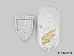 Germany, Federal Republic. A Pair Of Veterans Badges