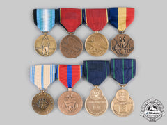 United States. A Lot Of Eight Navy Medals