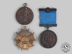 United States. A Lot Of Three Vintage Bronze Medals