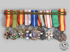 Spain, Fascist State. A Fine Group Of Ten Miniatures C.1950