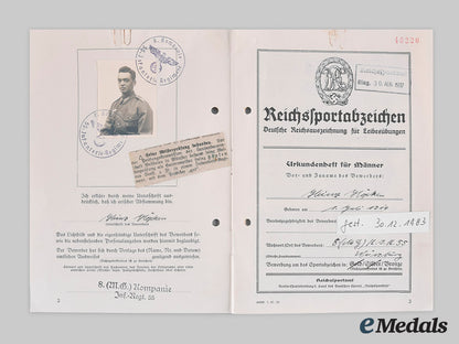 germany,_drl._a_drl_sports_badge,_bronze_grade_with_booklet_and_stick_pin,_to_heinz_höpfen__emd1923_m20_01842