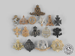 United Kingdom. A Lot Of Sixteen Cap Badges