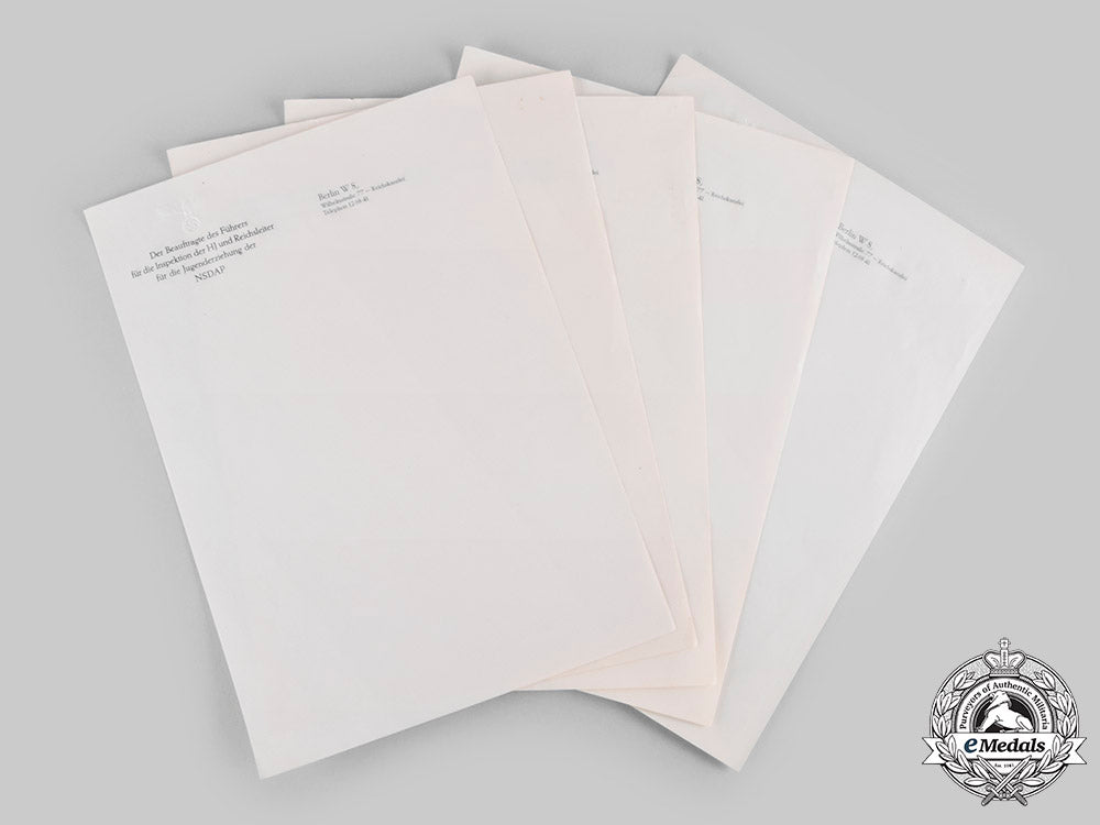 germany,_hj._five_unused_letterheads_from_the_office_of_baldur_von_schirach__emd2356_c20_01811_1